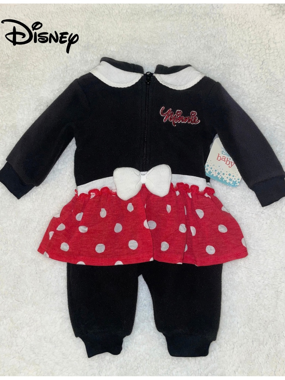 Costume ♥️
Disney • Minnie Mouse Baby Fleece Outfit with Skirted Romper Jumpsuit